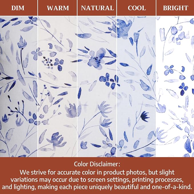 Maison d' Hermine Throw Pillow Covers 100% Cotton (20" x 20" - Pack of 1)
