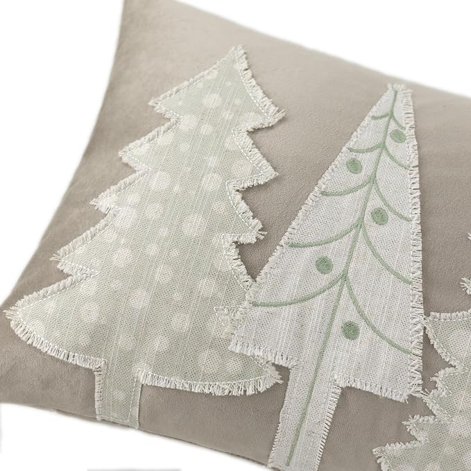 kxb OiseauVoler Christmas Trees Throw Pillow Covers Rectangular Pine Trees Cushion Covers Pillowcases for Decorative Pillows Bed Sofa Room Home Decor 12 x 20 Inches
