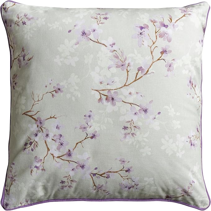 Maison d' Hermine Throw Pillow Covers 100% Cotton (18" x 18" - Pack of 1)