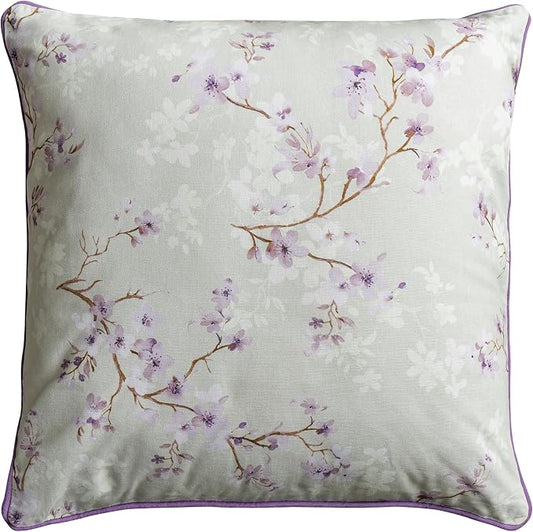 Maison d' Hermine Throw Pillow Covers 100% Cotton (18" x 18" - Pack of 1)