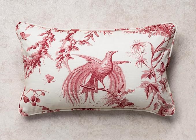 Maison d' Hermine Throw Pillow Covers 100% Cotton (12" x 20" - Pack of 1)