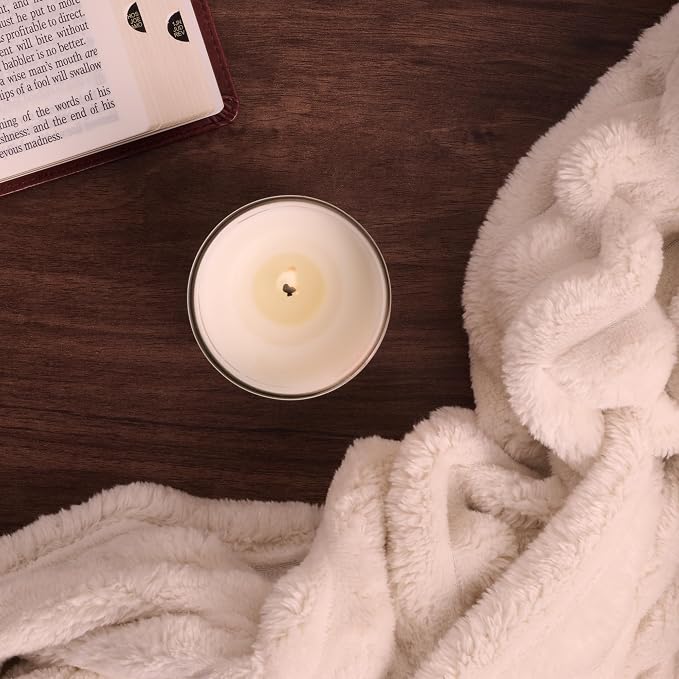 Christian Art Gifts Soy Wax Scented Candle: Honeycrisp Orange Scent