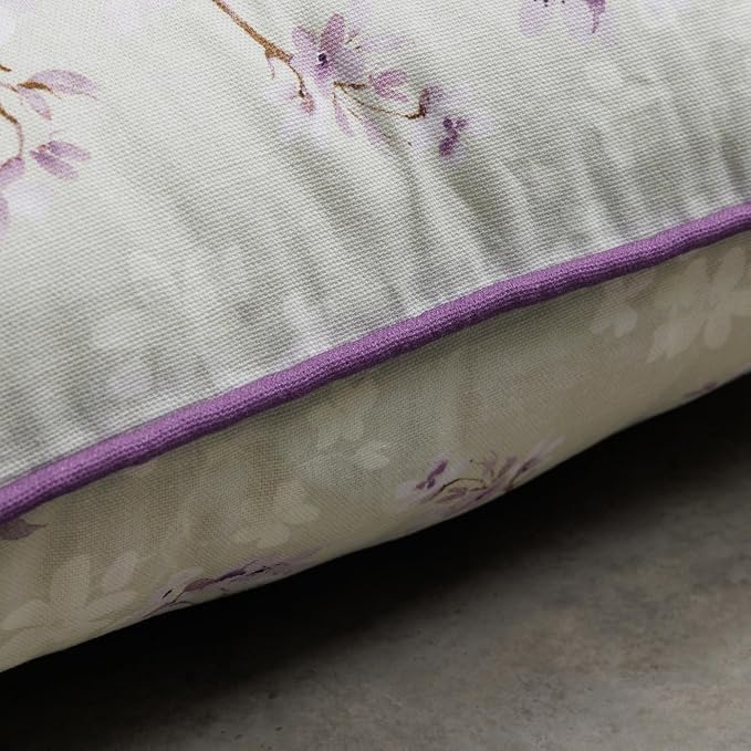Maison d' Hermine Throw Pillow Covers 100% Cotton (18" x 18" - Pack of 1)