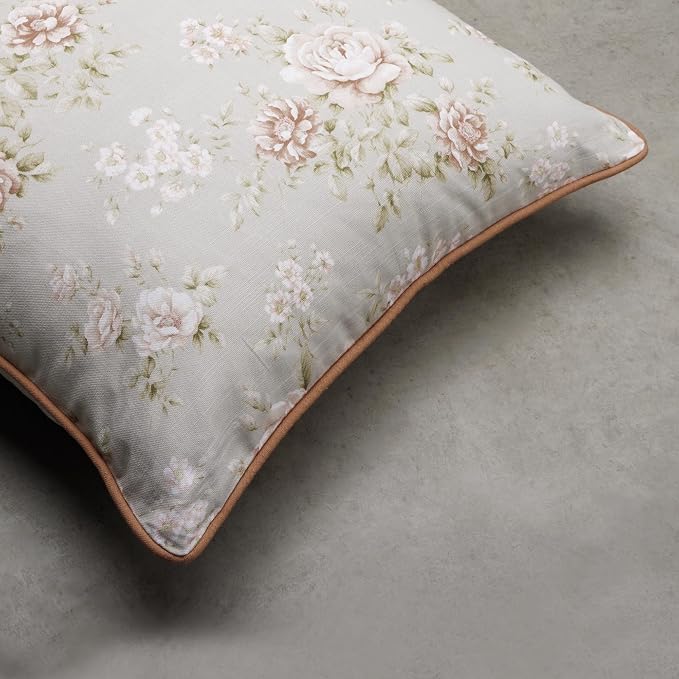 Maison d' Hermine Throw Pillow Covers 100% Cotton (18" x 18" - Pack of 1)