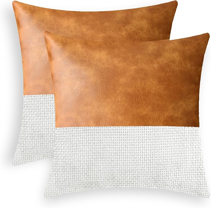 CaliTime Decorative Couch Throw Pillow Covers 18 X 18 Inches Silver Grey
