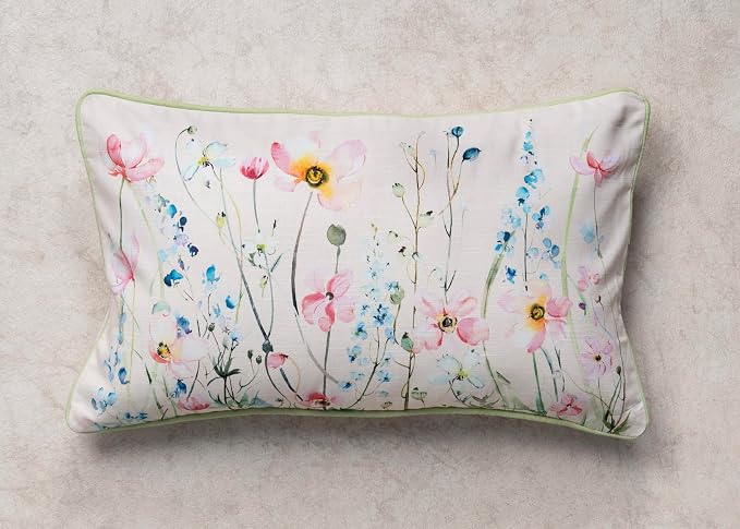 Maison d' Hermine Throw Pillow Covers 100% Cotton (12" x 20" - Pack of 1)