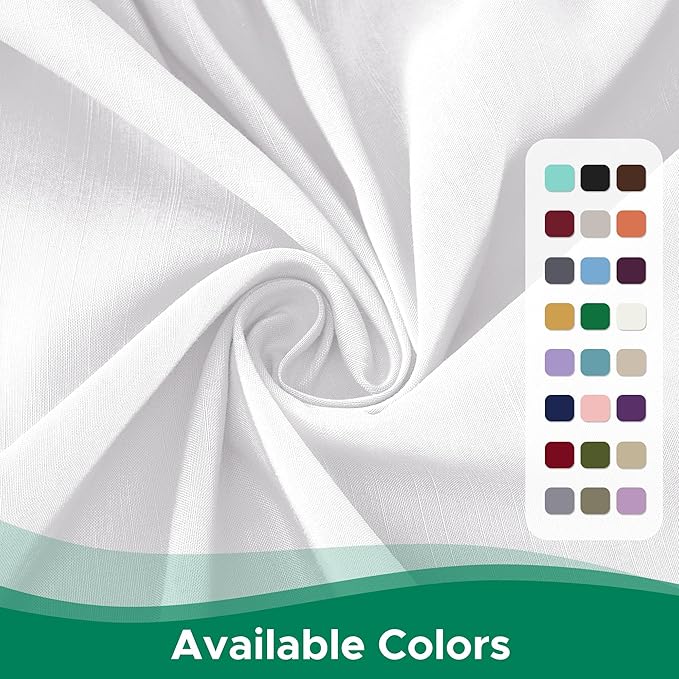 Wrap Around Bed Skirt King Size 15 Inch Drop-Elastic Dust Ruffle White | Adjustable Pleated Bedskirt-Easy Fit Wrinkle Resistant Washable Hotel Quality Fabric Bed Skirting-Master Guest Bedroom Rental