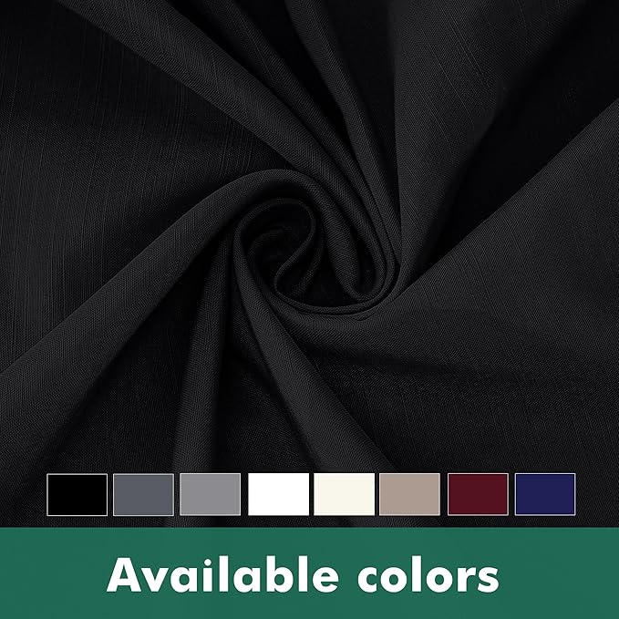 Wrap Around Full Size Bed Skirt Split Corners 18" Drop-Elastic Dust Ruffle | Black Adjustable Pleated Bedskirt-Easy Fit Wrinkle Resistant Washable Bed Skirting-Hotels Apartment Guest Bedroom Bed Posts