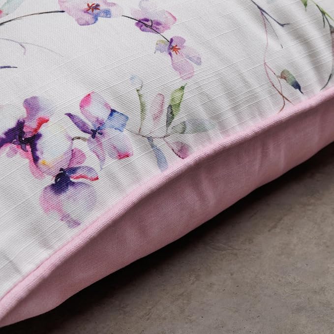 Maison d' Hermine Throw Pillow Covers 100% Cotton (12" x 20" - Pack of 1)