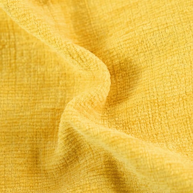 CaliTime Decorative Throw Pillow Covers 16 X 16 Inches Mustard Yellow