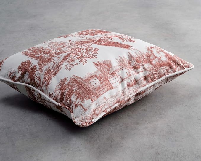 Maison d' Hermine Throw Pillow Covers 100% Cotton (20" x 20" - Pack of 1)