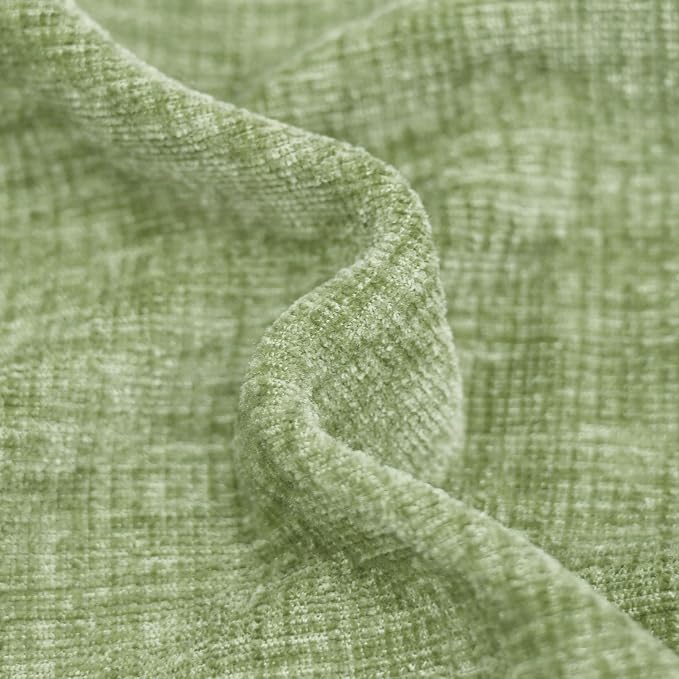 CaliTime Decorative Couch Throw Pillow Covers 18 X 18 Inches Sage Green