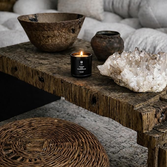 Lulu Candles | Mountain Cabin | Smells Like Outdoors & Pine | Luxury Scented Soy Jar Candle | Hand Poured in The USA | Highly Scented Long Lasting (9 Oz.)
