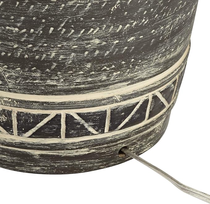 John Timberland Miguel 32" Large Table Lamp Earth Tone Rustic Jar Southwest