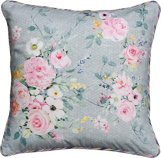 Maison d' Hermine Throw Pillow Covers 100% Cotton (20" x 20" - Pack of 1)