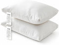 HITO Hotel Pillows Bed Pillows Queen Size Set of 2-100% Virgin Material Down Alternative Pillow - Soft Support for Back, Stomach, Side Sleepers
