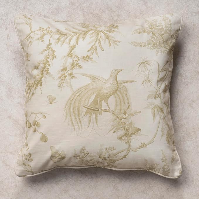 Maison d' Hermine Throw Pillow Covers 100% Cotton (18" x 18" - Pack of 1)