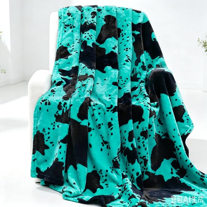 Teal Throw Blanket for Bed King Size, Extra Large Soft Warm Turquoise King Fleece Throw Blanket for Bedroom Livingroom,Cozy Gifts for Women Men 90x108inches