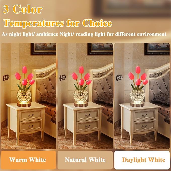 Birthday Gifts for Women Mothers Day Gifts/for Mom Tulip Table Lamp