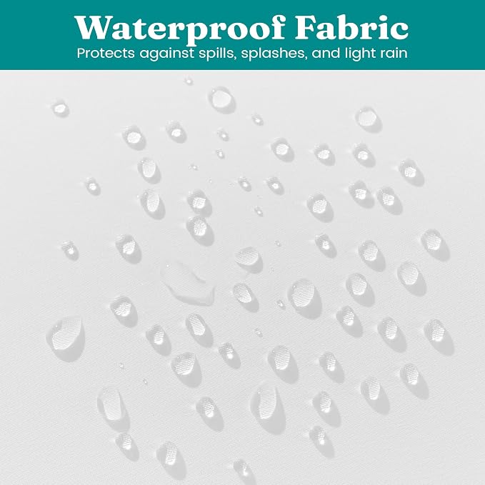 Oubonun 20x20 Waterproof Outdoor Pillow Inserts – Pack of 4 Firm & Fluffy, Water Resistant Throw Pillows for Patio, Garden, Porch, or Indoor Decorative
