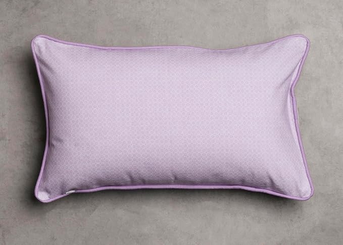 Maison d' Hermine Throw Pillow Covers 100% Cotton (12" x 20" - Pack of 1)