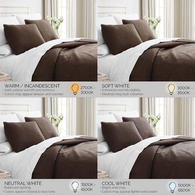 Southshore Fine Living, Inc. Full/Queen Quilt Bedding Set, Comfy Microfiber Coverlet, Queen Size Bedspread, Pet Hair Resistant Bedding, Full Size Bedspread w/2 Shams, Chocolate Brown Quilt