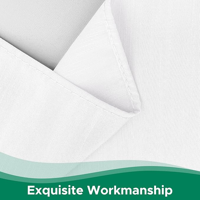Wrap Around Bed Skirt Dorm Twin & Twin XL 14" Drop-Elastic Dust Ruffle | Adjustable Pleated Bedskirt-Easy Fit Wrinkle Resistant-Washable Hotel Quality-College Dorm Apartment Guest Bedroom White