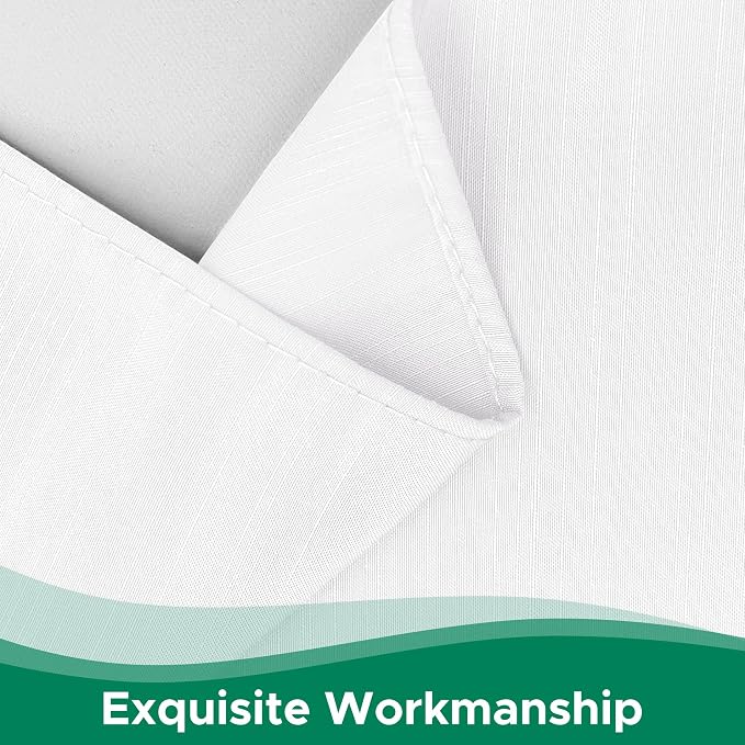 Wrap Around Queen Size Bed Skirt 16 Inch Drop-Elastic Dust Ruffle White | Adjustable Pleated Bedskirt-Easy Fit Wrinkle Resistant Washable Hotel Quality Fabric Bed Skirting-Master Guest Bedroom Rental