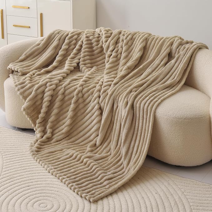 Fleece King Throw Blanket for Couch & Bed, Cozy Warm Gifts for Women Girls | Soft flannel, no-pill & no-shed. Lightweight for sofa, chair, car and home decor. For Mother's Day, Graduation, Christmas.