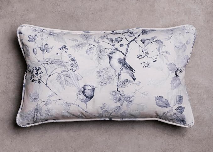 Maison d' Hermine Throw Pillow Covers 100% Cotton (12" x 20" - Pack of 1)