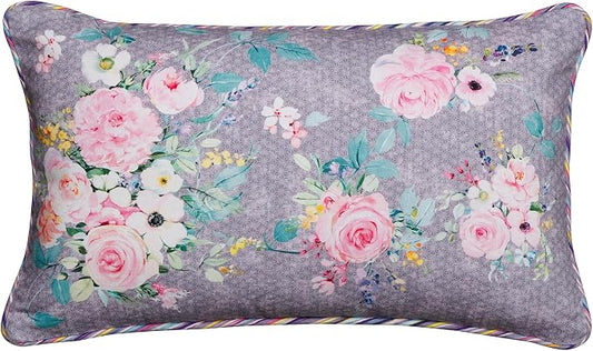 Maison d' Hermine Throw Pillow Covers 100% Cotton (12" x 20" - Pack of 1)