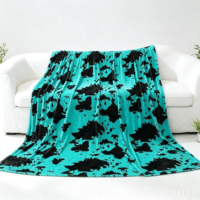 Teal Throw Blanket for Bed King Size, Extra Large Soft Warm Turquoise King Fleece Throw Blanket for Bedroom Livingroom,Cozy Gifts for Women Men 90x108inches