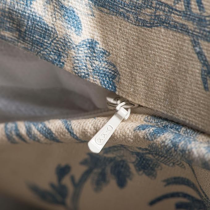 Maison d' Hermine Throw Pillow Covers 100% Cotton (18" x 18" - Pack of 4)