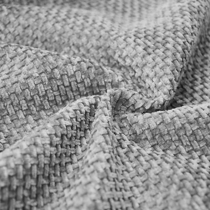 CaliTime Decorative Couch Throw Pillow Covers 20 X 20 Inches Grey