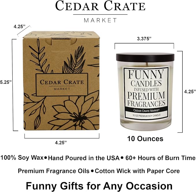 30th, 40th, 50th, 60th Birthday Gifts for Women - Best Ideas, Buttercream Vanilla Scented, 100% Soy Candle for Women, Friends, Wife, Sister, Mom, Grandma, Handmade Aromatherapy Candles Decoration