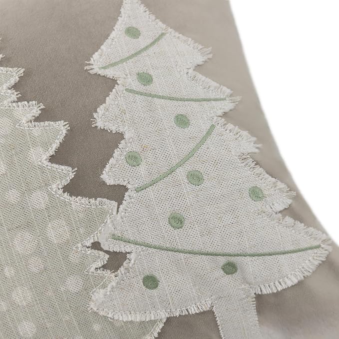 kxb OiseauVoler Christmas Trees Throw Pillow Covers Rectangular Pine Trees Cushion Covers Pillowcases for Decorative Pillows Bed Sofa Room Home Decor 12 x 20 Inches