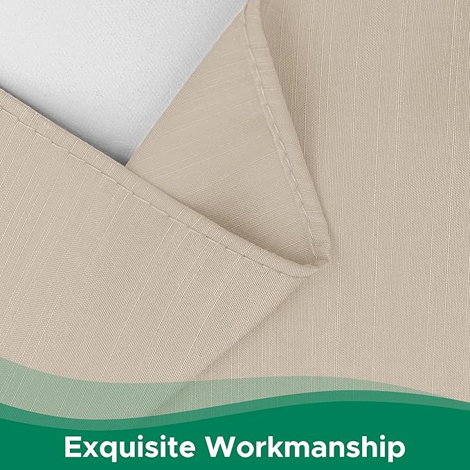 Wrap Around Bed Skirt Full Size 19" Drop-Elastic Dust Ruffle Light Camel | Adjustable Pleated Bedskirt-Easy Fit Wrinkle Resistant Washable Bed Skirting-Hotel Studio Apartment Home Guest Bedroom Rental