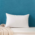JUSPURBET Soft 14x22 inch Lumbar Throw Pillow Insert for Sofa Couch and Bedroom,Rectangle Cushion Stuff with 100% Cotton Cover,Pillow Form of Decorative Cushion