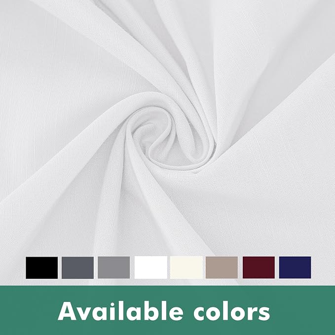 Wrap Around Full Bed Skirt Split Corners 21" Drop-Elastic Long Dust Ruffle | White Adjustable Pleated Bedskirt-Easy Fit Wrinkle Resistant Washable Bed Skirting-Hotels Apartment Guest Bedroom Bed Posts