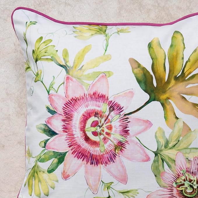Maison d' Hermine Throw Pillow Covers 100% Cotton (18" x 18" - Pack of 1)