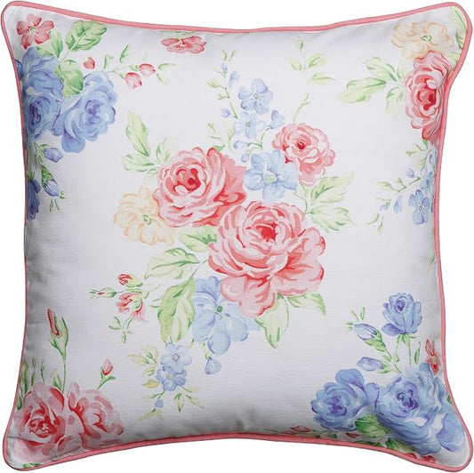 Maison d' Hermine Throw Pillow Covers 100% Cotton (18" x 18" - Pack of 1)