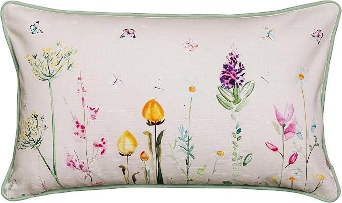 Maison d' Hermine Throw Pillow Covers 100% Cotton (12" x 20" - Pack of 1)