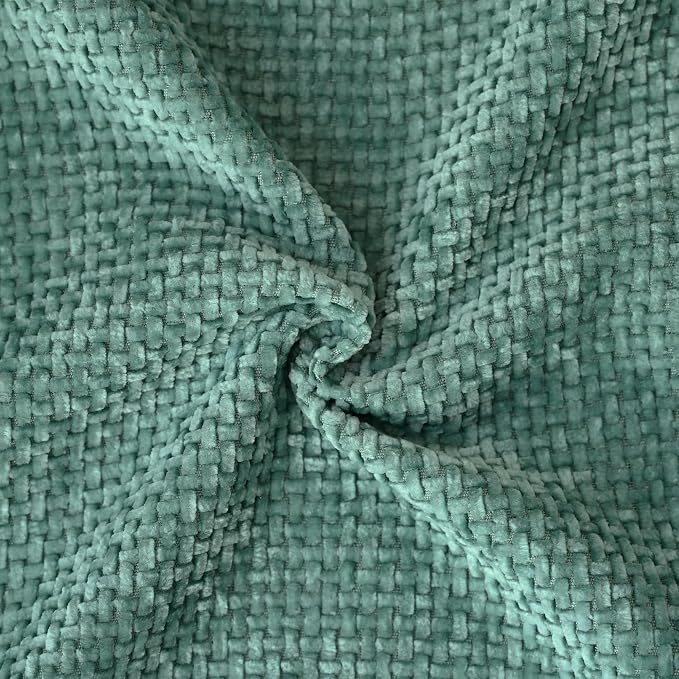 CaliTime Decorative Couch Throw Pillow Covers 18 X 18 Inches Deep Teal
