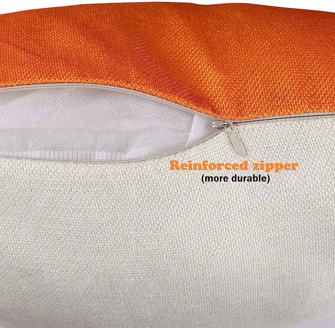 ONFAON Fall Decorations for Home, Fall Pillow Covers 18x18 Set of 4, Thanksgiving Decorations Autumn Cushion Case for Couch(Fall08)