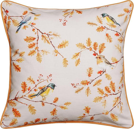 Maison d' Hermine Throw Pillow Covers 100% Cotton (20" x 20" - Pack of 1)