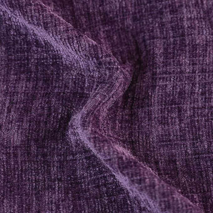 CaliTime Decorative Couch Throw Pillow Covers 26 X 16 Inches Plum Purple