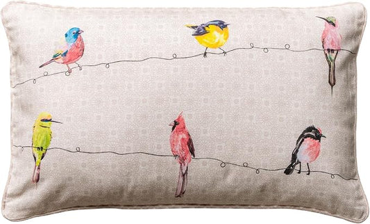 Maison d' Hermine Throw Pillow Covers 100% Cotton (12" x 20" - Pack of 1)
