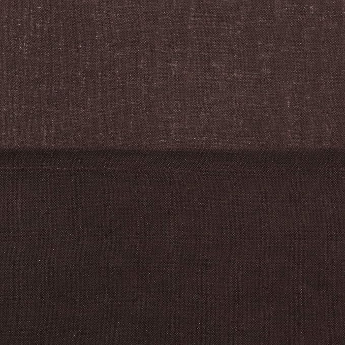 DWCN Brown Sheer Curtains Linen Look Semi Transparent Voile Grommet Curtains for Living Room Bedroom Drapes 52 x 90 inches Long, Set of 2 Panels