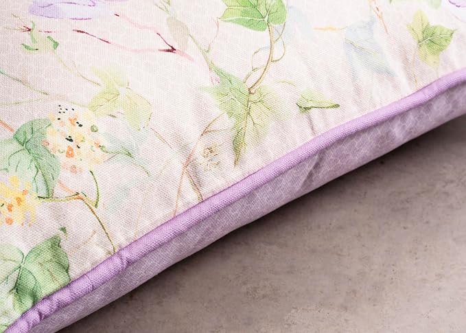 Maison d' Hermine Throw Pillow Covers 100% Cotton (12" x 20" - Pack of 1)