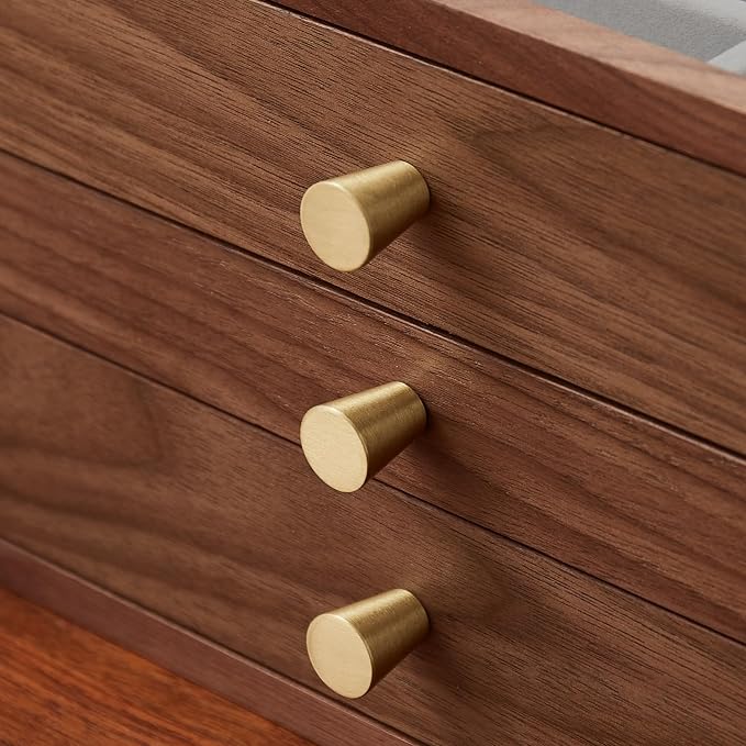 Black Walnut Jewelry Organizer, 3 Layer | Wooden Jewelry Box, For Women, For Necklaces Ring Earring